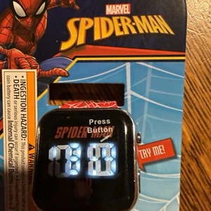Marvel Spider-Man LED Watch New In Manufacture’ S Packaging - Picture 1 of 5