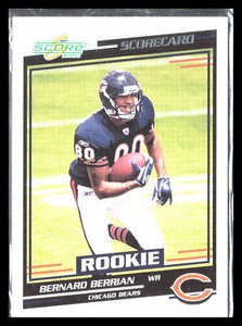 Bernard Berrian 2004 Score #435   SN625   Scorecard (Chicago Bears)