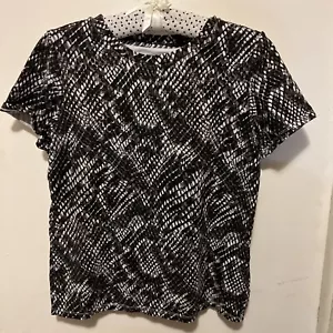 G.I.L.I. para mujer Camiseta con estampado de serpiente GILI talla M - Imagen 1 de 1