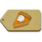 'Pumpkin Pie Slice' Gift / Luggage Tags (Pack of 10) (TG030120)