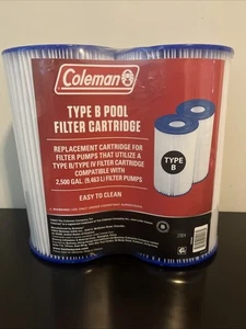 Coleman Type B Pool Filter Cartridges 2-Pack - Picture 1 of 3