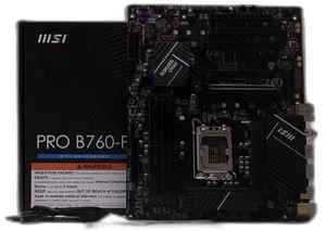 *FOR PARTS* Msi Pro B760-p Wifi Ddr4 Proseries Motherboard (supports - Afbeelding 1 van 5