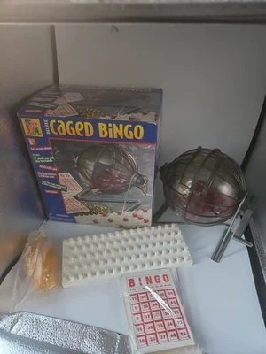 Deluxe Caged Bingo Pavilion Geoffrey Toys R Us Game Vintage 1999 Complete - Image 1 of 4