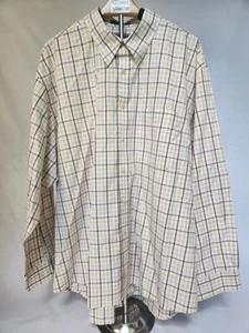 PENDLETON Broadway Cloth Button Up Long Sleeve Shirt Mens XXL Plaid See Pictures - Picture 1 of 12