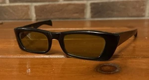 Vintage 60er Jahre Samco Italy Samcomatic Amber Sonnenbrille Mod - Bild 1 von 10