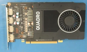 NVIDIA Quadro P2000 PG410 5GB GDDR5 4-Port DisplayPort Graphics Card - Picture 1 of 2