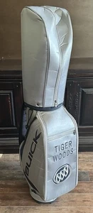 Buick Nike Golf Tiger Woods Silver Caddy Bag Staff Bag Tour Bag Rare Collectors - Picture 1 of 10