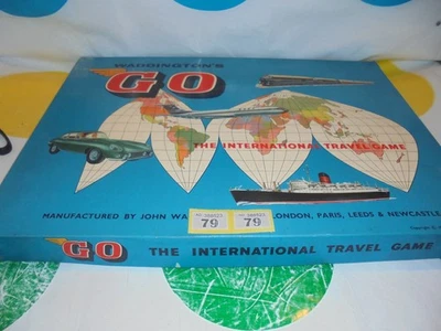 Vintage Go! Board Game By Waddingtons - Complete in VGC -(Y79) - Image 1 of 3