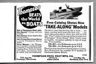 1946 Vintage Ad Thompson Boats Take Along Models Cortland,NY
