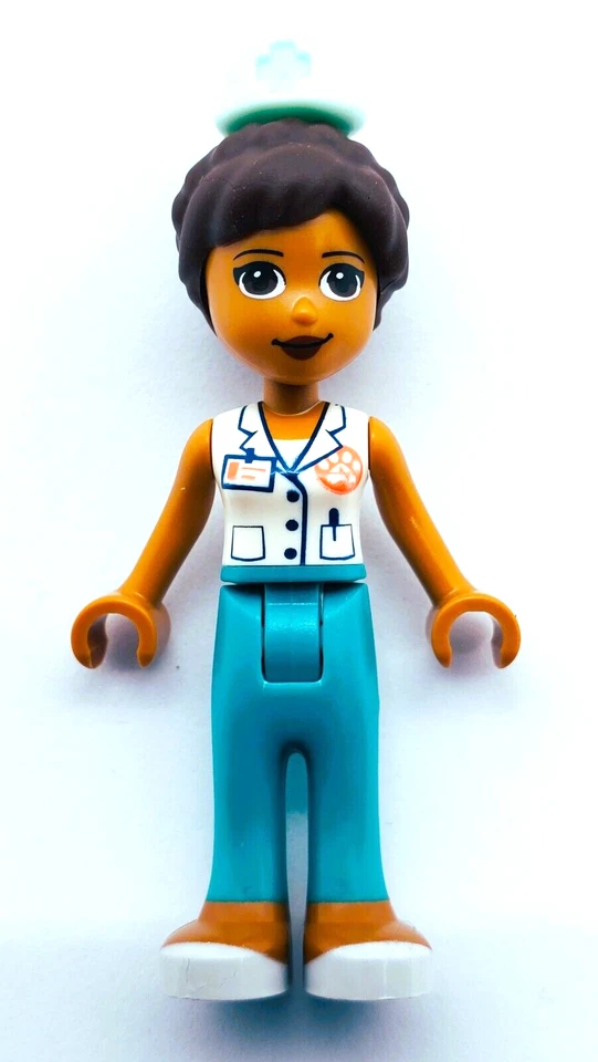 LEGO FRIENDS Minifigura Donna Veterinaria Doctor Clinic 41446 Mamá Tía Hermana Adulto 437 Foto 1 de 1