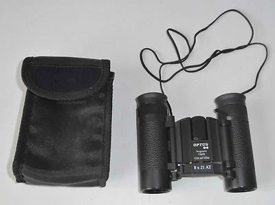 Optus Fernglas  8x21 AT mit Tasche - Bild 1 von 4
