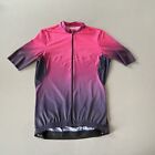 Nalini Ladies Women's Cycle Jersey Pink purple navy Size M Short Sleeved Italy