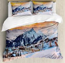 Alps Landscape Duvet Cover Set Twin Queen King Sizes with Pillow Shams