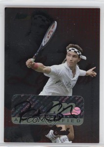 2008 Ace Authentic Matchpoint Legends Auto Pat Cash #L4 Auto