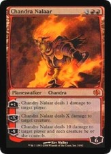 Mtg magic chandra nalaar foil english duel deck jace vs chandra