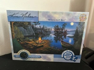 MASTER PIECES "MOONLIGHT BAY" KIM NORLIEN WORLDS LONGEST 1000 PUZZLE 39x19.5 NEW - Picture 1 of 7