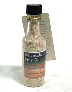 Bermuda Pink Sand Never Opened Authentic Display Art Project Souvenir - Picture 1 of 9