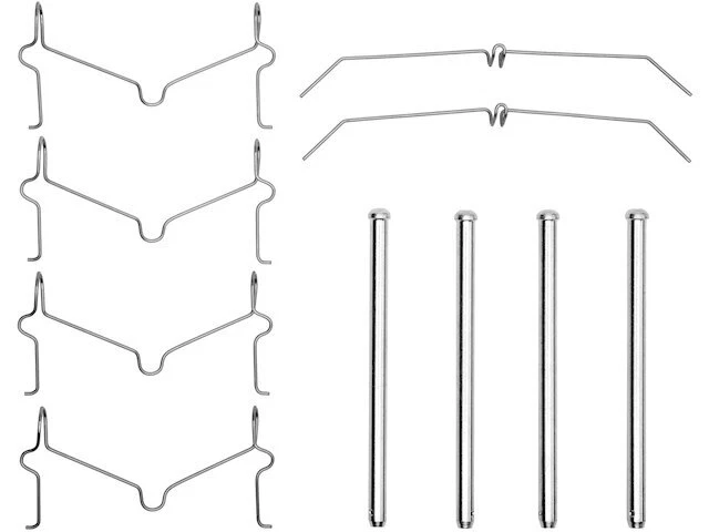 Front Brake Hardware Kit For 2010-2022 Toyota 4Runner 2014 2018 2013 ZH678PV - Image 1 of 1