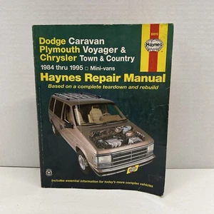 Repair Manual fits 1984-1995 Plymouth Voyager Grand Voyager  HAYNES 30010 - Picture 1 of 9