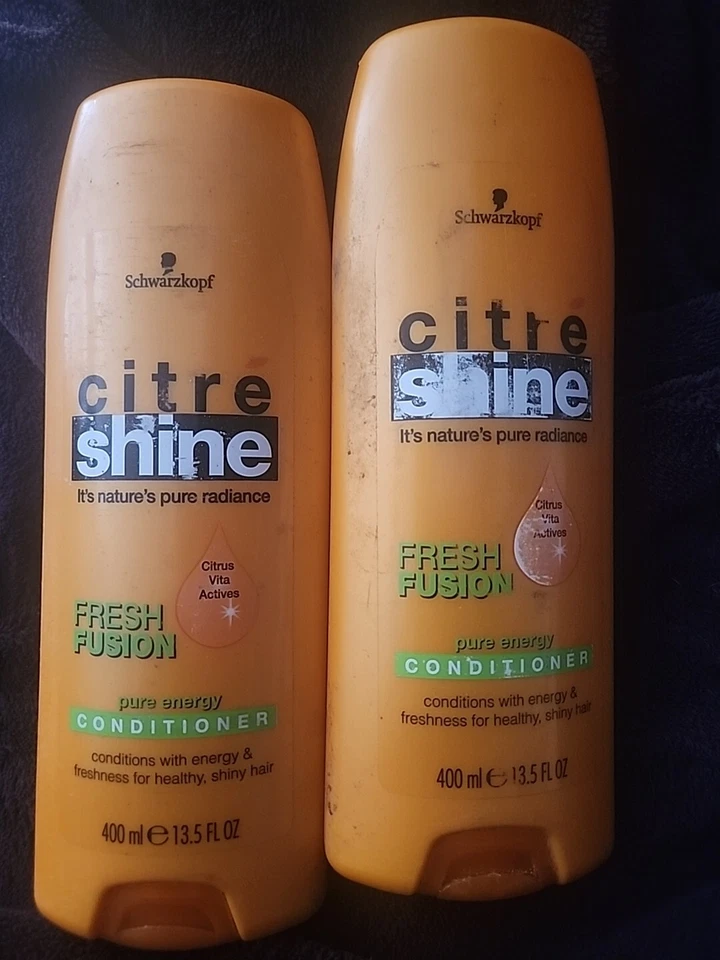 *RARE* 2 Citre Shine Fresh Fusion Pure Energy Conditioner 13.5oz *DISCONTINUED* - Image 1 of 1