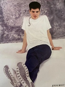 Jordan Knight, New Kids on the Block, Tommy Page, Full Page Vintage Pinup, c - Picture 1 of 2