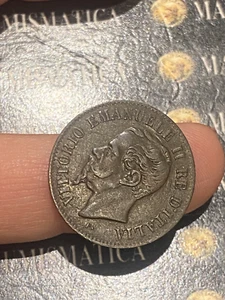 REGNO D'ITALIA VITTORIO EMANUELE II 2 CENTESIMI 1861 NAPOLI C. VITTEMAII-84 - Imagen 1 de 2