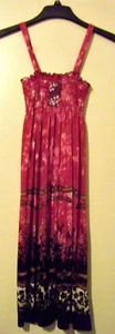 New Girls Streatchy Pink and Brown Dress Size XXL - Picture 1 of 2