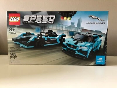 LEGO Speed Champions Formula E Panasonic Jaguar 76898  Racing Build Sealed New  - Image 1 of 4