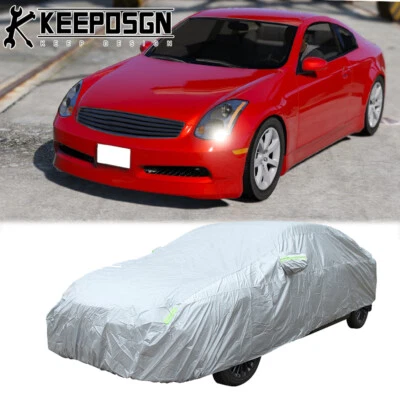 Cubierta completa de coche de 6 capas impermeable anti-UV protección contra la intemperie para Infiniti G35 G37 Foto 1 de 4