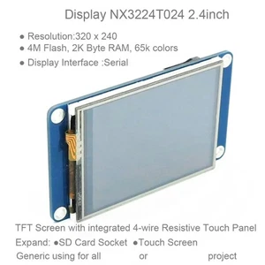 2.4inch Display for Nextion NX3224T024 Resistive Touchable Screen UART LCD - Picture 1 of 8