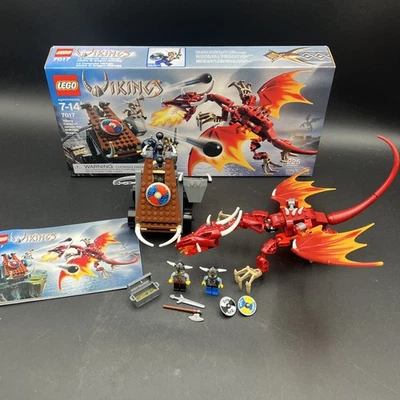Lego 7017 Viking Catapult vs the Nidhogg Dragon Vikings Complete w/Instructs,Box - Image 1 of 4