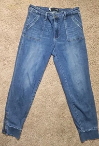 Kut From The Kloth Jeans - High Rise Jogger - Women's Size 10 - Ankle Zippers - Picture 1 of 8