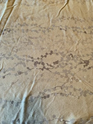Calvin Klein Gray Queen Duvet Cover Spring Branches - Image 1 of 4