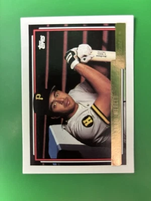 1992 Topps Gold Orlando Merced Pittsburgh Pirates #637 - Image 1 of 2