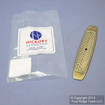 Placa posterior antigua rubia Hickory Hardware 1" x 5" P7514-BOA Foto 1 de 4