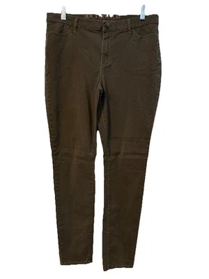 Juicy Couture Pants Womens Size 12 Mid Rise Stretch Casual Green Jeans Y2K - Image 1 of 4