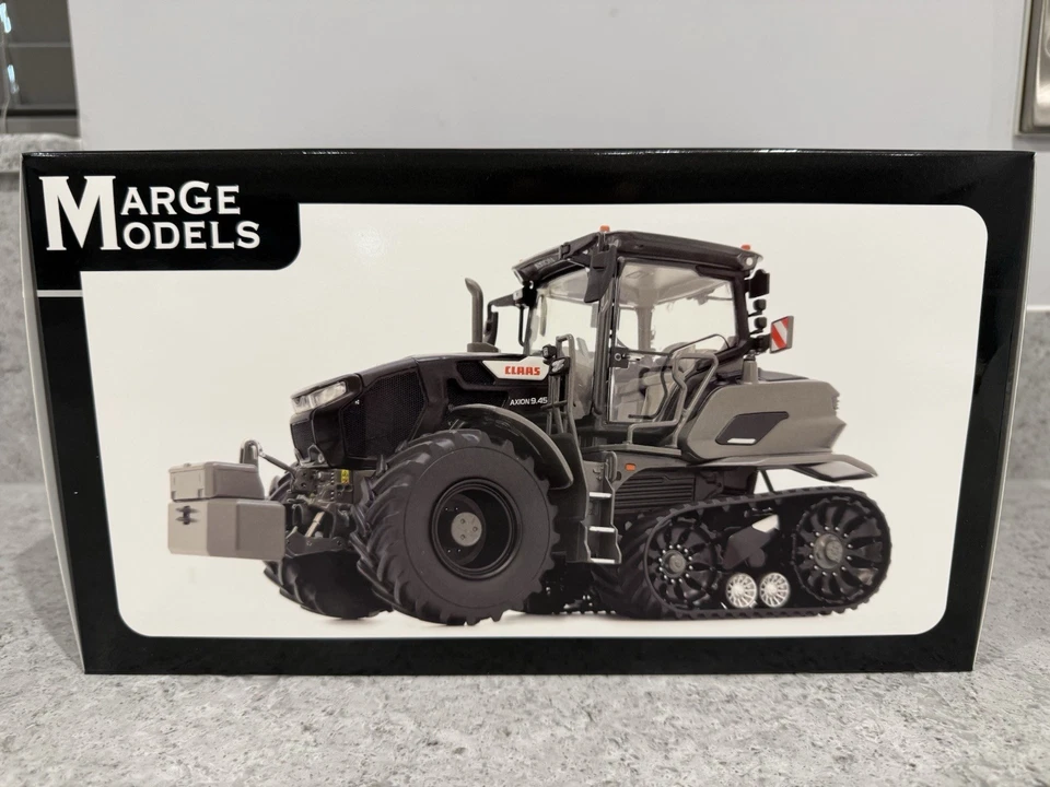 Marge Models - Claas Axion 9.450TT - Matt Black - Agritechnica - 1:32 - Mint/New - Image 1 of 4