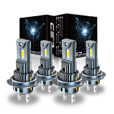 For Mercedes-Benz R350 2006-2009 4x 6500K LED Headlight Kit High &Low Beam Bulbs - Image 1 of 4