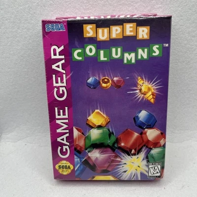 Super Columns Sega Game Gear, 1995 Brand New / Factory Sealed - Image 1 of 4