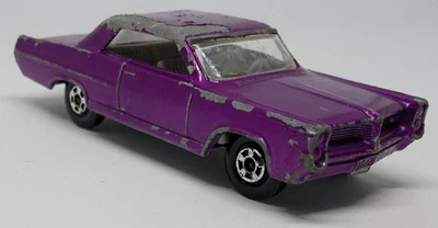 Matchbox Superfast Purple Pontiac GP Sports Coupe #22 Loose Diecast 1:64 1970 - Image 1 of 4