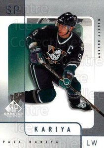 2000-01 SP Game Used #1 Paul Kariya