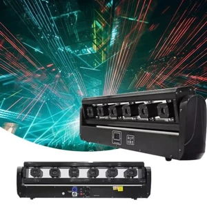 2pack 6 Eyes Laser Moving Head Light Beam Bar 6 Heads RGB Laser Lights For Club - Picture 1 of 6