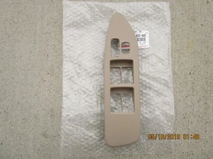 98 - 00 TOYOTA LAND CRUISER MASTER POWER WINDOW SWITCH BEZEL TRIM TAN BRAND NEW - Picture 1 of 2