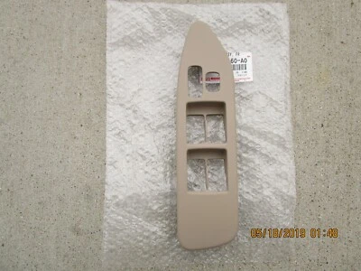 98 - 00 丰田 Land CRUISER 主电源车窗开关 BEZEL TRIM TAN 全新 — 第 1/2 张图片