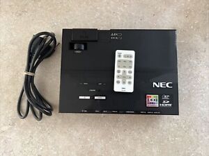NEC NP-L102W LED Mobile DLP Projector w/ Power Cord & Remote HDMI (138 hours!)