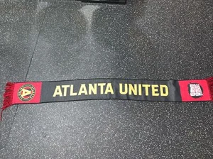 Atlanta GA United Scarf Grind House Burgers Sponsor RARE - Picture 1 of 2