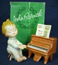 Beswick BEDTIME CORUS 1801 Pianist & 1802 Piano produced 1962-1969