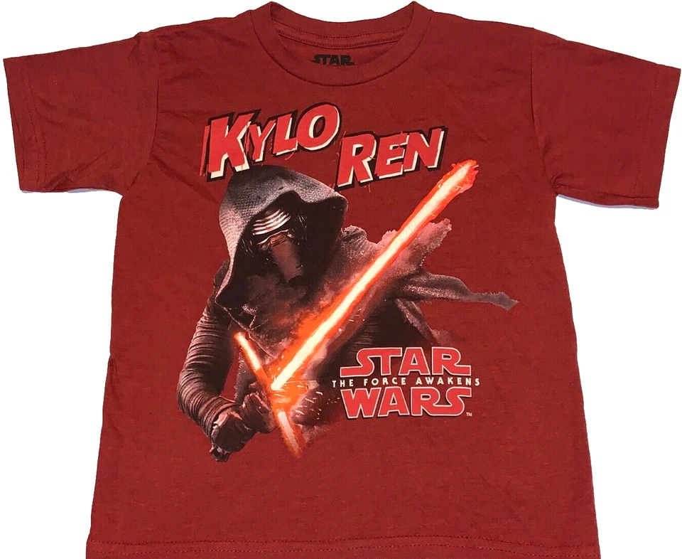 Camiseta Star Wars Kylo Ren El Despertar de la Fuerza ¡Nueva! Nuevo con etiquetas Niños XXL 18 Foto 1 de 1