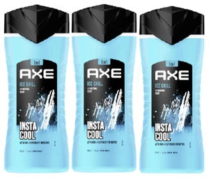 3 x AXE Duschgel Showergel Ice Chill 250ml Insta Cool  (3 x 250 ml) - Bild 1 von 1
