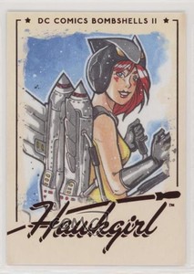 2018 Cryptozoic DC Bombshells Series II Hawkgirl #60 0c3